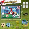Ball Game Set for Boys, Indoor Outdoor Soccer Toys for 3-5 6-8 8-12 Years Old Kids