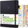 Clever Fox Teacher Planner - Mystic Blue