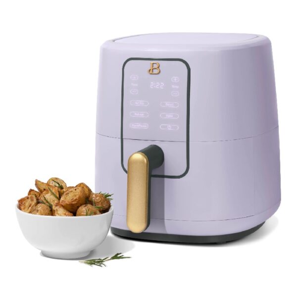 3 Qt Air Fryer with TurboCrisp Technology, White Icing by Drew Barrymore