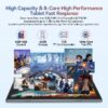 Android 13 Tablet , 4GB+64GB Storage Tablet with Keyboard, Google GMS Certified, Dual 13MP+5MP Camera, WiFi, Bluetooth,  IPS Full HD Display