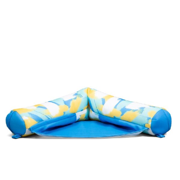 Shaka Sling XL Pool Float, Doubled-Sided Mesh, Quick Draining Fabric, No Inflation Needed, Sweet Shells Berry