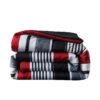 7 Piece Reversible Bed in a Bag Comforter Set with Sheets, Black, Queen
