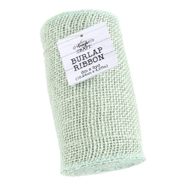 Love, Laugh, Craft Jute Burlap Roll Precut, 6