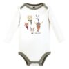 Cotton Long-Sleeve Bodysuits, 5-Pack, Newborn- 24 Months