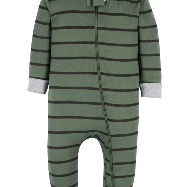 Brand Gender Neutral Footless Unionsuits, 3-Pack, Sizes 0/3 Months - 5T