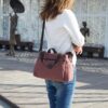 Ablanczoom Handbags Womens Tote Bags Multiple Pockets Lady Shoulder Crossbady Bags
