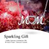 Bestyle S925 Sterling Silver Necklace for Mom Grandma Shiny CZ Heart Pendant Necklace March Created Aquamarine Birthstone Jewelry Mother's Day Gift