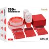 Exquisite 350 Piece Easter Plastic Disposable Party Plates & Dinnerware Combo Set