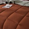 Light Weight Down Alternative Comforter Set, Queen, Green, Reversible