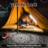 Outdoor Rug 6'x9' Waterproof Patio Rug Reversible Indoor Outdoor Rug Lightweight Plastic Straw Rug for RV Camping Deck Balcony Boho Porch Decor Dark Grey and White