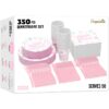 Exquisite 350 Piece Easter Plastic Disposable Party Plates & Dinnerware Combo Set