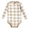 Cotton Long-Sleeve Bodysuits, 5-Pack, Newborn- 24 Months