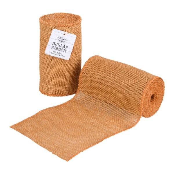 Love, Laugh, Craft Jute Burlap Roll Precut, 6