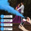 Gender Reveal Smoke Bombs,100% Biodegradable Butterfly Confetti Powder Cannon,Memorable Baby Gender Reveal Party Supplies Decorations & Ideas，2 PACK BLUE