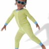 Brand Gender Neutral Footless Unionsuits, 3-Pack, Sizes 0/3 Months - 5T