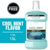 (3 pack) Zero Alcohol-Free Mouthwash Oral Care for Bad Breath, Cool Mint, 1.5 L