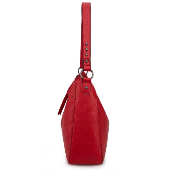 Hobo Bag for Women Crossbody Purse and Handbags Ladies Chic Shoulder Bags, Red