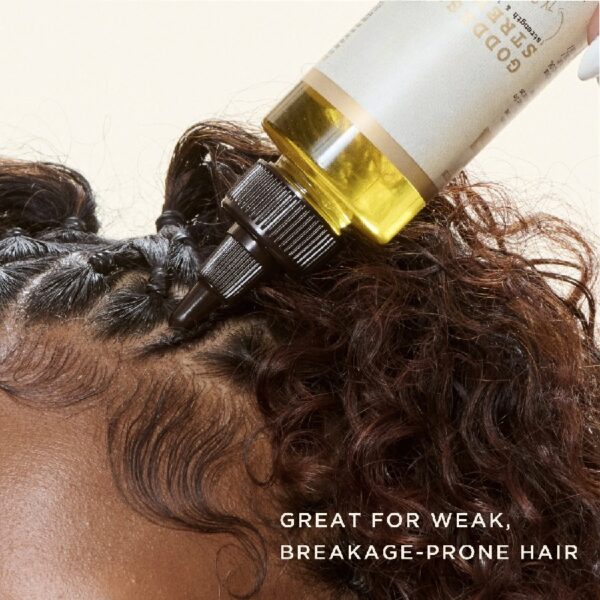(2 pack) Goddess Strength Castor Hair Oil for with All Hair Types, 4.2 fl oz
