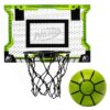 Pro Hoop Basketball Set - Includes Mini  Basketball - Steel Rim for Dunking - Over The Door