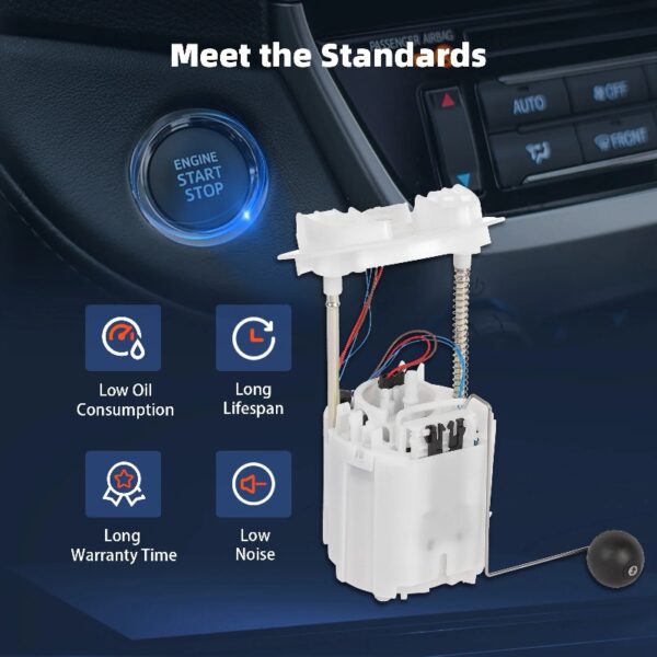 Electric Fuel Pump Module Assembly w/Sending Unit Replacement for Dodge Magnum Charger Challenge for Chrysler 300 V6 2.7L 3.5L V8-5.7L E7241M Fits select: 2005-2006 CHRYSLER 300C TOURING