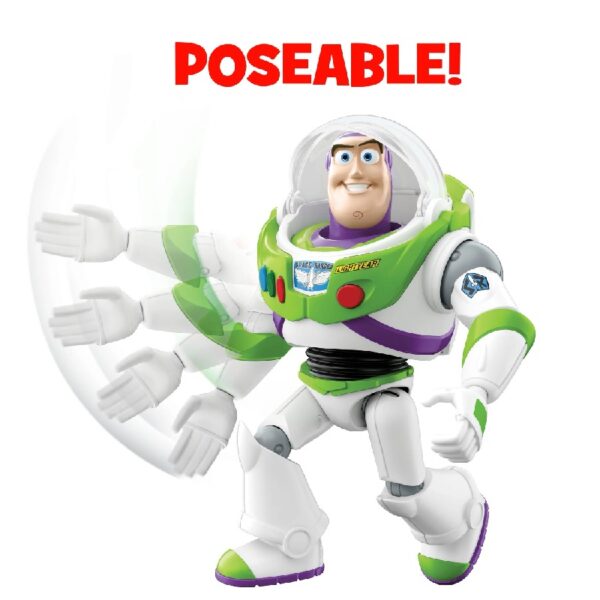Talking Buzz Lightyear 10-inch Figure with Action Chop, Collectible