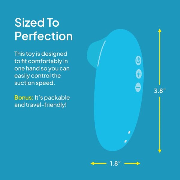 Little Sucker, Pulsating Rechargeable Intimate Suction Vibrator