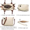 06bbe4eeab3e46698e37b32d0178840d Women's 3Pcs Purse Handbag Shoulder Bag Tote Satchel Hobo Bag Briefcase Work Bag for Ladies