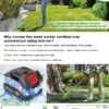 Cordless Weed Eaters, Battery Operated Weed Wacker, Weed Trimmer with 2 Batteries, Electric Grass Trimmer, Electric Edger for Lawns, 24V 650W Grass Cutting Machine, Green