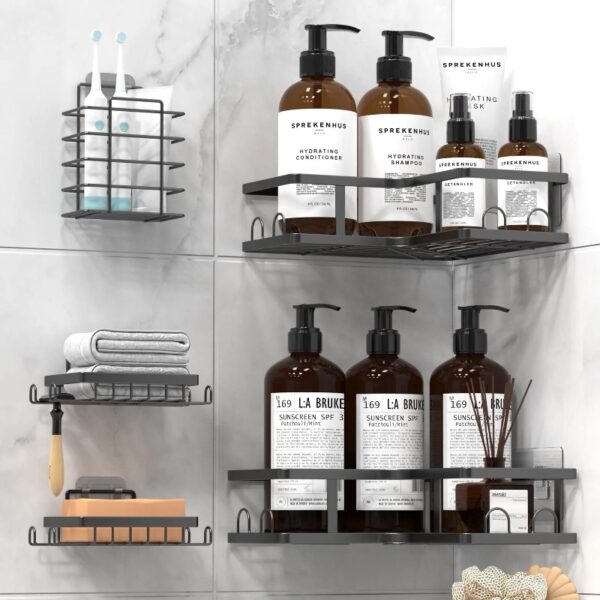 Bathroom Hardware Set, 7 Pieces Bathroom Accessories Set Includes 24