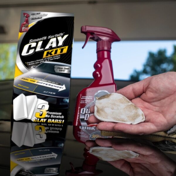 Smooth Surface Clay Kit - Safe and Easy Car Claying for a smooth as Glass Finish, G191700