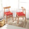 2 PCS 21'' x 21'' Patio Chair Seat Cushion Pads Indoor/Outdoor Turquoise
