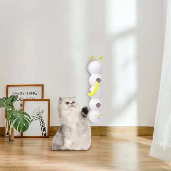 Aodebiao Cat Toy, 2025 Upgraded Caterpillar Smart Cat Toy, Smart Motion Cat Toys with Worm Design, Interactive Caterpillar Cat Toys, Promotes Exercise & Mental Stimulation