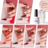 Candy Lover Gel Nail Polish Kit with UV LED Lamp, 12 Colors Cute Lady Gel Polish Starter Kit, All-in-One Quick Dry Soak Off Nail Gel Manicure Kit with DIY Tools Valentine Gift for Women