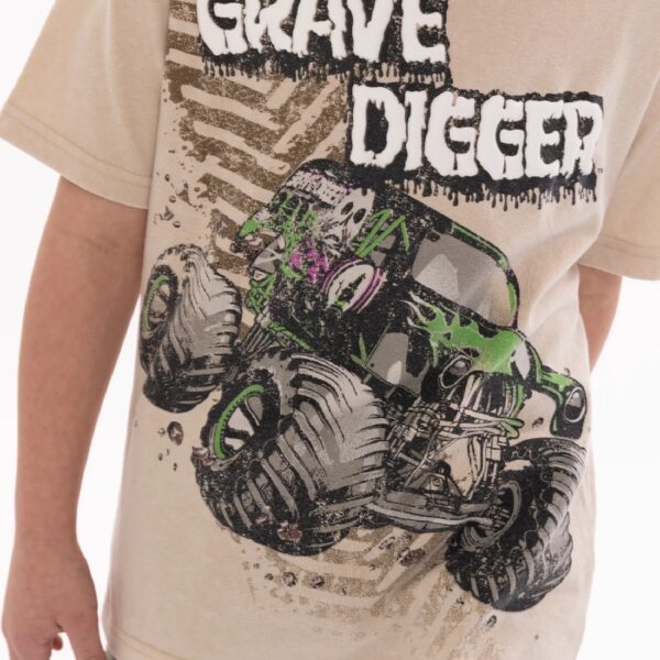 Boys' Grave Digger Graphic Tee and Shorts Set, 2-Piece, Sizes 4-10