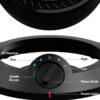 HHF540 Black Turbo Force Power Personal Heater and Fan with Pivoting Head