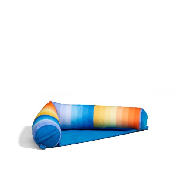 Shaka Sling XL Pool Float, Doubled-Sided Mesh, Quick Draining Fabric, No Inflation Needed, Sweet Shells Berry