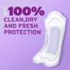 Incontinence Pads for Women, 6 Drop Ultimate Absorbency, Regular Length, 56 Count