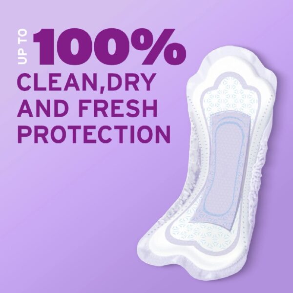 Incontinence Pads for Women, 6 Drop Ultimate Absorbency, Regular Length, 56 Count
