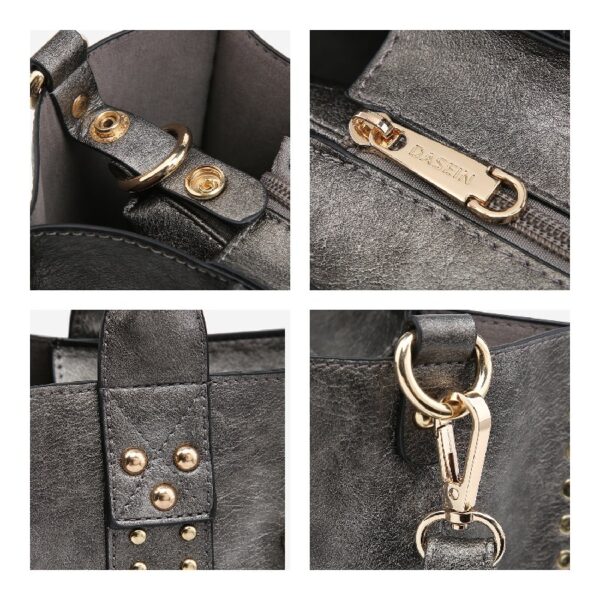 09d5e42d51a54ee3b1a4b32d01788155 Women's 3Pcs Purse Handbag Shoulder Bag Tote Satchel Hobo Bag Briefcase Work Bag for Ladies