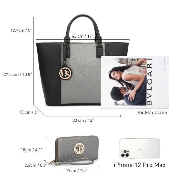 Women's Handbags Purses Large Tote Shoulder Bag Top Handle Satchel Bag for Work