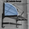 Towel Rack for Bathroom Towel Holder for Bathroom Wall Mounted,Black Towel Bar Storage