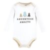 Cotton Long-Sleeve Bodysuits, 5-Pack, Newborn- 24 Months