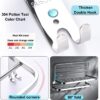 Towel Rack for Bathroom Towel Holder for Bathroom Wall Mounted,Black Towel Bar Storage