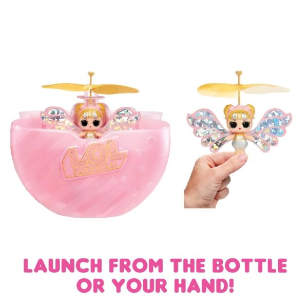 Magic Flyers: Sky Starling- Hand Guided Flying Doll, Collectible Doll, Touch Bottle Unboxing, Toy Gift for Girls Age 6+
