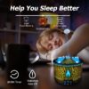 300ml Cool Mist Volcano Humidifier, Essential Oil Diffuser Clearance with Remote and 2-Color Light