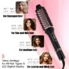 Thermal Brush, Heated Round Brush, Curling Iron, 1.5 inch Electric Curl Wand, Curly Hair Brush