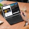 Android 13 Tablet , 4GB+64GB Storage Tablet with Keyboard, Google GMS Certified, Dual 13MP+5MP Camera, WiFi, Bluetooth,  IPS Full HD Display
