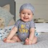 Baby Boy Short Sleeves Onesies Bodysuits, 8-Pack, Sizes Newborn-12M