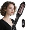 Thermal Brush, Heated Round Brush, Curling Iron, 1.5 inch Electric Curl Wand, Curly Hair Brush