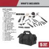 89-Piece Black Household Tool Set, New